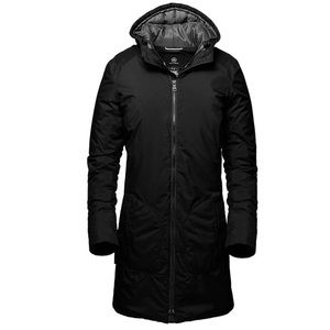 AETHER - Arctic Trench Puffer parka Jet black, S